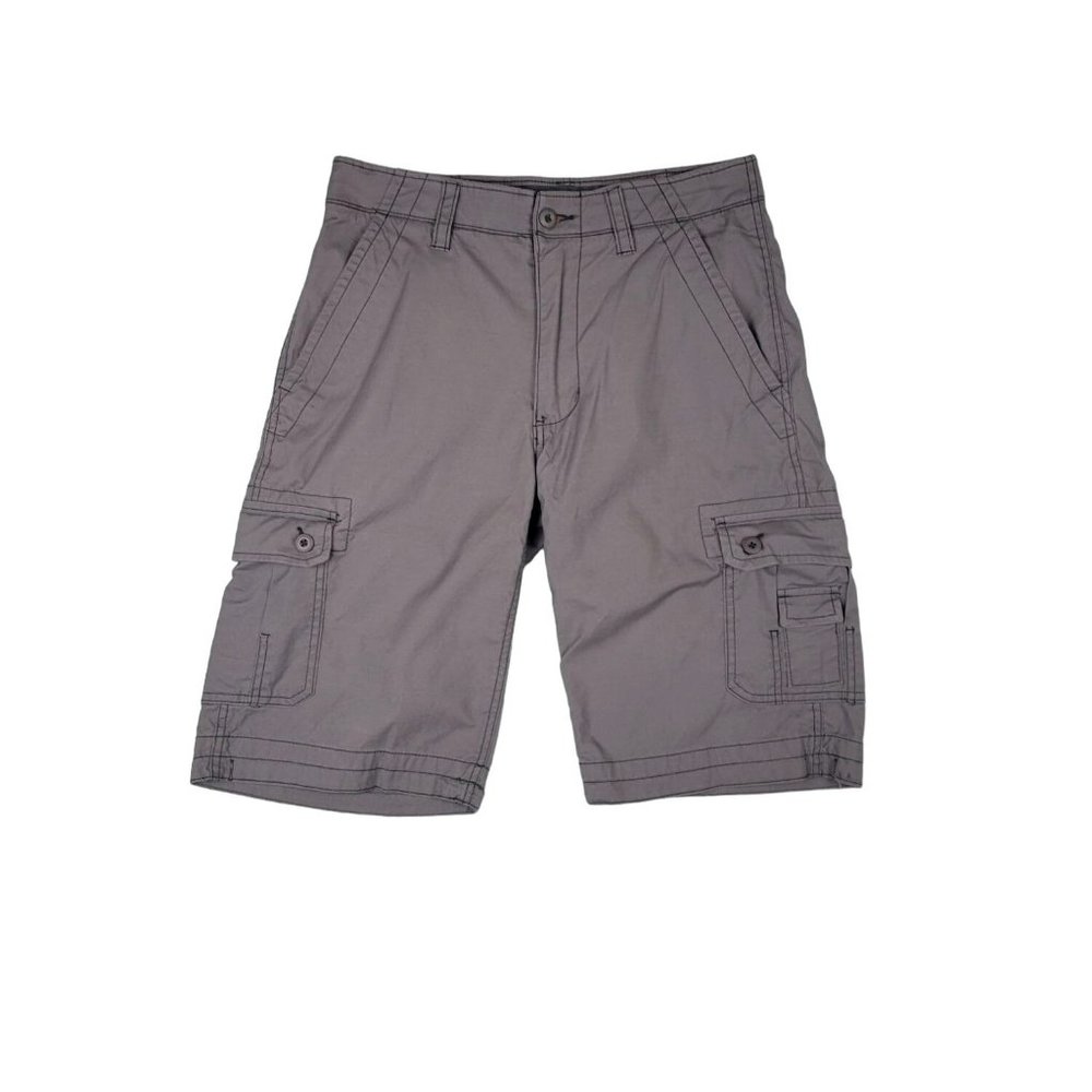 WearFirst Shorts Men's Size 30 Light Brownish Gray Cargo Pocket 11" Inseam